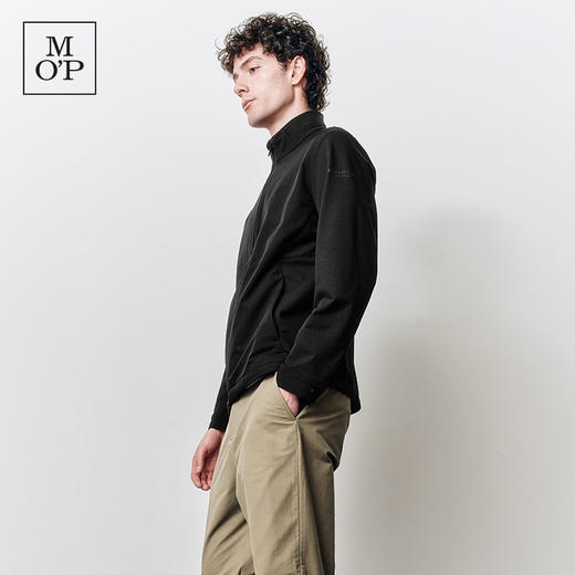Marc O'Polo/MOP25春秋季新款简约舒适弹性立领抓绒外套男士夹克 商品图1