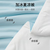 【板牙DU家价】舒飘儿soft奶盖超柔凉感夏被-轻睡蓝 | 凉而不冰面料、细腻柔软、亲肤透气【HZ】 商品缩略图1