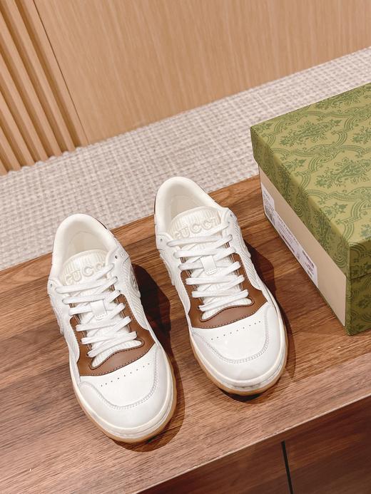 古驰-2023 SS mac80#系列运动鞋 情侣款休闲小白鞋 复古做旧脏脏鞋小脏鞋 商品图5