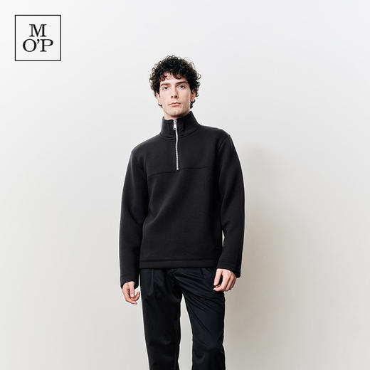 [托尼克罗斯同款]Marc O'Polo25春秋季新款简约立领卫衣男套头衫 商品图0