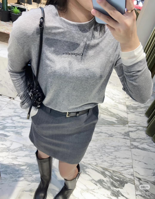 【秒杀价已调 直接拍】Mo家 莱赛尔棉 假两件 圆领长袖针织衫 商品图14