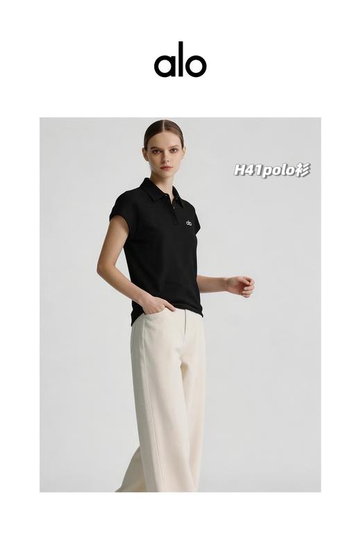 F031681一包2件装春夏新款商务女神范小蛮腰POLO衫高弹力短袖T恤 商品图12