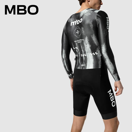 MBO Frontier男子春夏潮流气动竞技长袖连体骑行服 TC300 双箭头   (经销商专拍链接，非经销商拍单不发货) 商品图4
