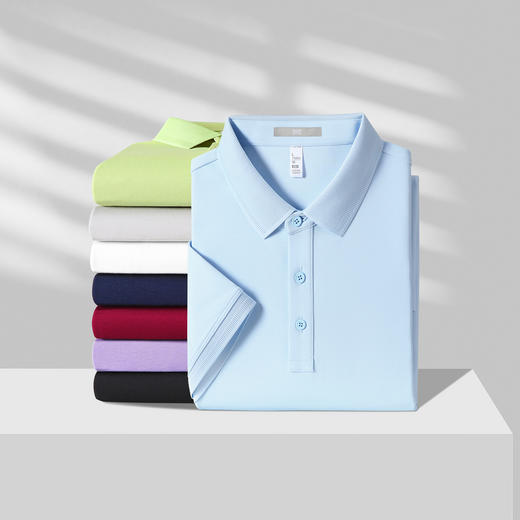 【7A抗菌&凉感】圣得西男士短袖polo衫2026新款春季商务绅士上衣 商品图12