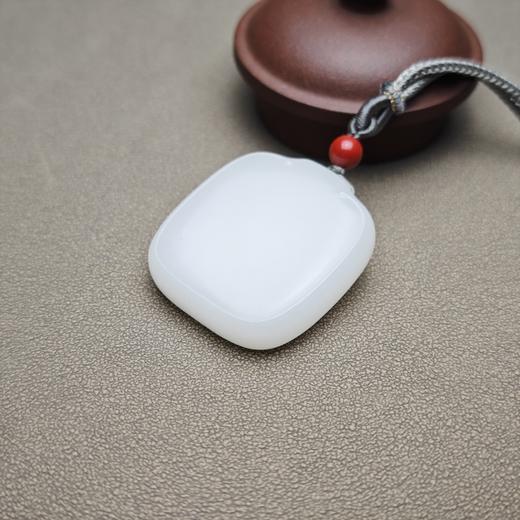 新疆和田玉且末料羊脂玉精品平安牌 312-5 商品图5