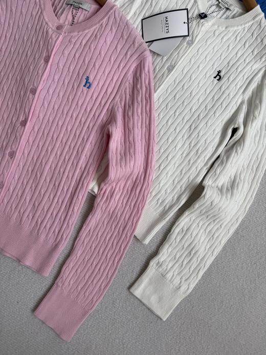 点此购买 哈吉斯女士经典麻花开衫 XJ 342408 商品图10