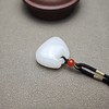 新疆和田玉且末料羊脂玉饱满宝宝锁 312-9 商品缩略图3