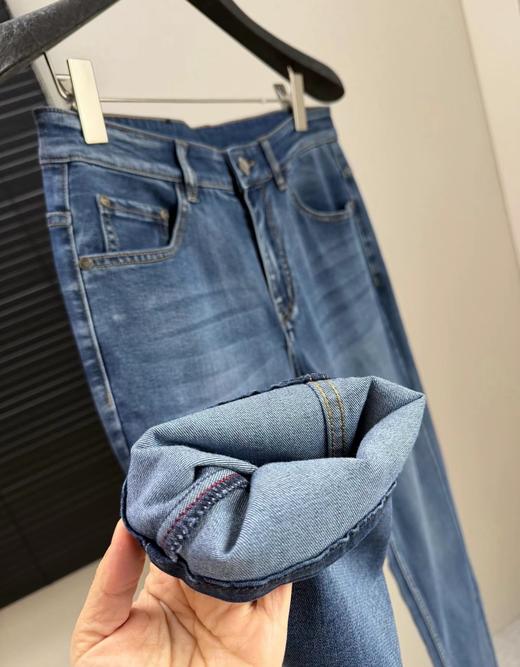 F031684春夏新款超高品质水洗做旧男士牛仔裤长裤 商品图12