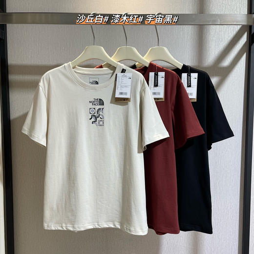 正品北面男女款印花短袖T恤031603 商品图5