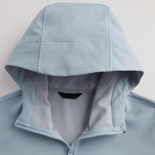 雪梵莱【男女款山系软壳防风衣】 防油防污，耐磨，防水， 日常 露营 登山旅游 统统能穿 微绒可跨度三个季节#LYZ 商品图10