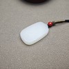 特惠！新疆和田玉且末料一级白经典小平安牌 312-18 商品缩略图4