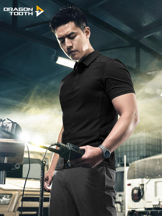 五代龙牙阿波罗POWER DRY短袖POLO 商品图3