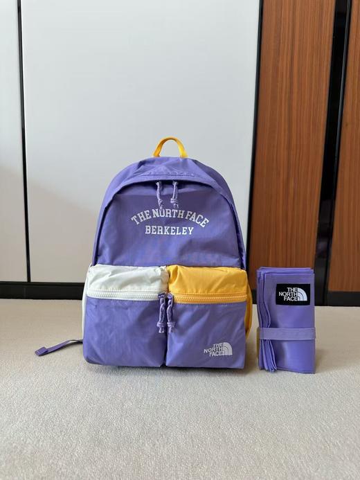 直发 北家拼色轻便双肩包，儿童书包，旅行包 随包赠送露营垫 商品图7