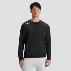 迪桑特AT系列春季新品简约舒适的运动圆领套头衫