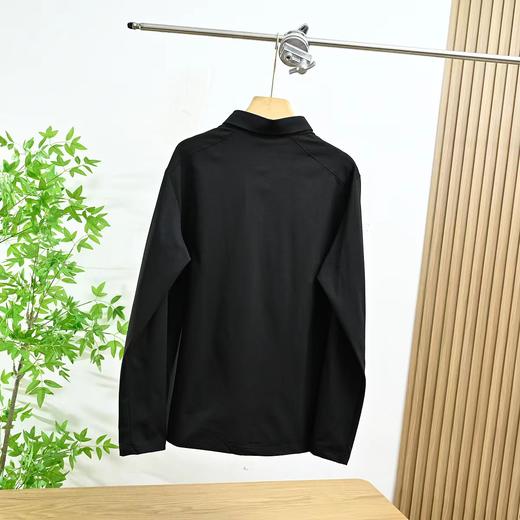 F031619春季新款简约运动休闲排汗吸湿通勤百搭长袖Polo衫 商品图7