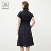 Marc O'Polo/MOP夏季新款好看天然亚麻垂感时尚工装风短袖连衣裙 商品缩略图3