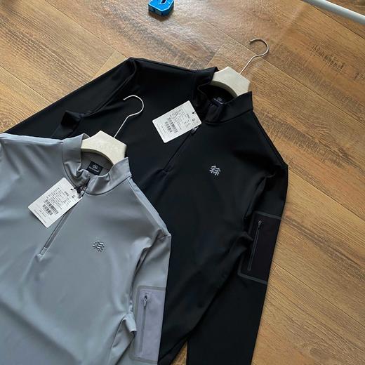 可隆吸湿速干T恤男士2026春季新款S-FUNCTIONAL半拉链长袖T恤 商品图1