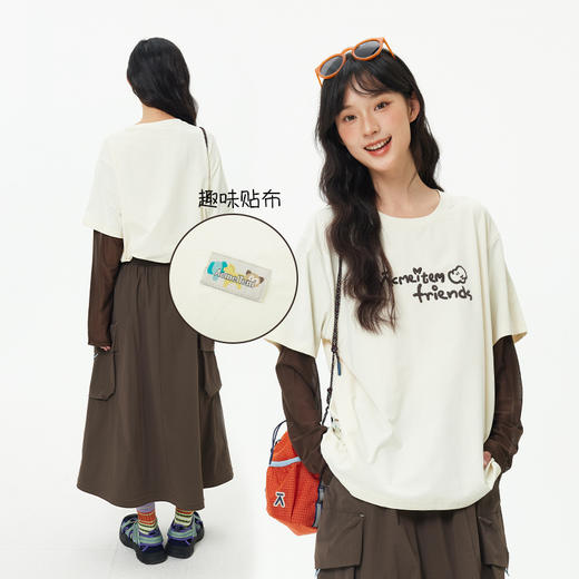 【春夏爆品】ACMEITEM爱棵米拼接长袖GAH2340654C 商品图2