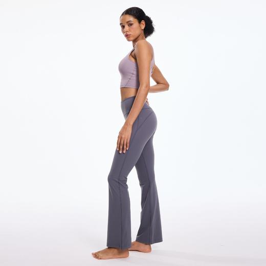 【练习者精选】瑜伽裤高腰提臀收腹外穿显瘦喇叭裤舞蹈健身裸感运动健身裤女 商品图3