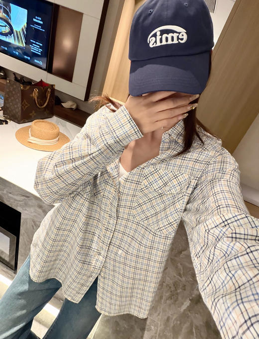 章若男格子衬衣衬衫031604 商品图9