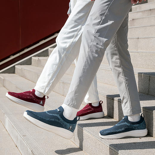 品牌直发！【足力健一脚蹬健步鞋】飞织鞋面一脚蹬！‏穿脱方便/⁤轻便好走/⁣软弹省劲 商品图2