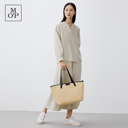 Marc O'Polo/MOP 夏季新款高级感时尚轻奢手提包单肩包购物包女士 商品图3