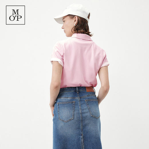 Marc O'Polo夏季新款好看品牌经典时尚修身休闲短袖POLO衫女上衣 商品图3