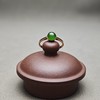 和田玉碧玉冰底菠菜绿阳绿18K金镶嵌精美戒指 312-8 商品缩略图0