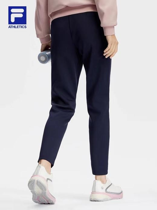 F0316117松紧抽绳小直筒休闲垂感修身印花卫裤长裤 商品图9