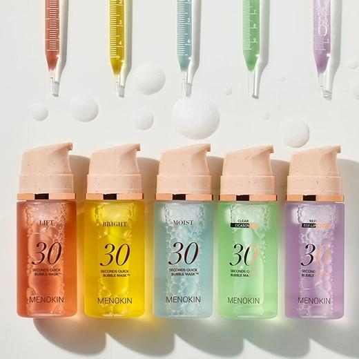 韩国MENOKIN30秒泡沫面膜提亮肤色提拉舒缓修护保湿泡泡面膜涂抹妆前 商品图0