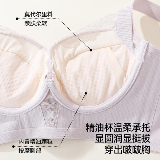 【商场同款美塑系列】熳洁儿 26新品调整型文胸小胸聚拢养护厚杯26201313 商品图4