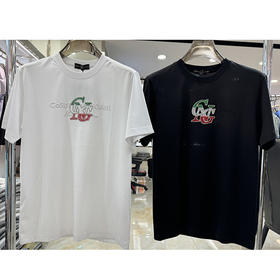 高级感立体压花男士休闲短袖T恤夏季圆领透气半袖上衣 KLNA-2702