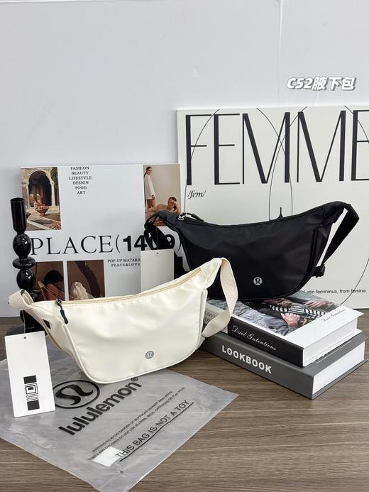 F031682一包2个装2026春季新款防水防划耐磨斜跨单肩腋下包 商品图0