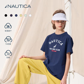 NAUTICA诺帝卡 针织短袖T恤