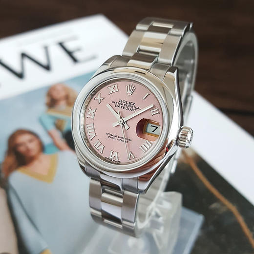 【95新】ROLEX 劳力士279160-0014天文台认证自动机械机芯日期显示28MM（女款）女装日志型系列蚝式钢100326NJS17 商品图1