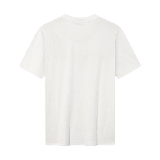 【提花T恤】柒牌短袖男装2026夏季新款圆领含莱赛尔休闲上衣 130T71940 商品图1