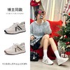波尔谛奇【头层牛皮】运动休闲鞋女2026春夏新款舒适增高免系带板鞋子 商品缩略图7