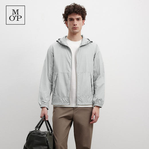 Marc O'Polo/MOP夏季新款休闲简约百搭连帽可收纳防晒服男士外套 商品图0