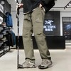 F031649高密度特定梭织全棉纱卡面料立体剪裁户外机能风工装裤 商品缩略图6