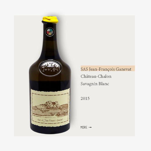 SAS Jean-François Ganevat Château-Chalon  Savagnin Blanc 2015加内瓦酒庄夏隆城堡萨瓦涅干白葡萄酒2015 商品图0