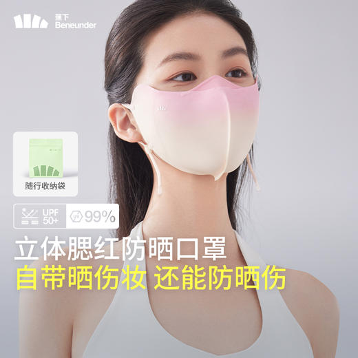 蕉下小颜腮红护眼角防晒口罩AL39024★ 商品图3