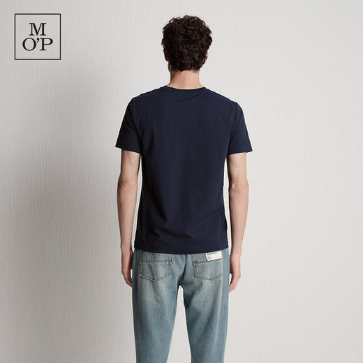 Marc O'Polo/MOP夏季新款高级休闲百搭纯色运动短袖T恤男士上衣 商品图2