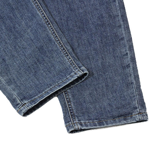 半身缘男裤 春季透气经典舒适柔软合体版牛仔裤261301U10130263 商品图5