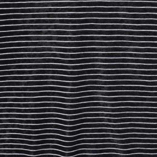 26726SDSA男装2026新款高贵轻奢时尚简约条纹圆领长袖T恤百搭宽松上衣 商品图3