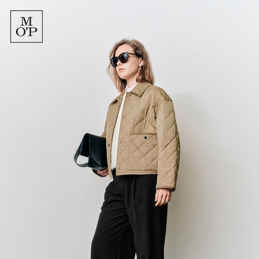 [巴恩风穿搭]Marc O'Polo/MOP25春秋季新款灯芯绒衬衫棉服女外套 商品图2