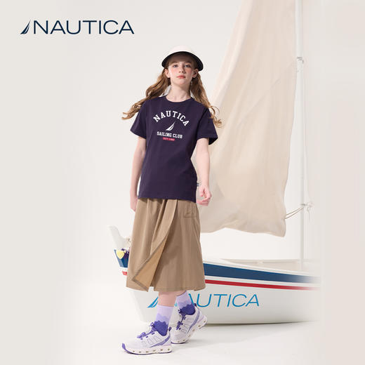 NAUTICA诺帝卡 针织短袖T恤 商品图8