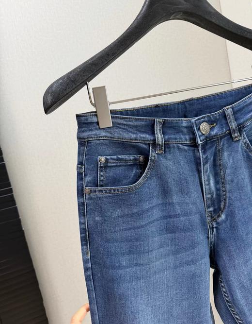 F031684春夏新款超高品质水洗做旧男士牛仔裤长裤 商品图8