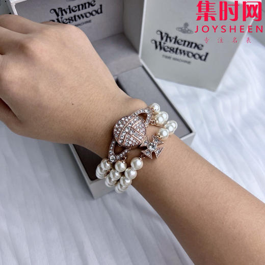 新款原单薇薇安西太后VV326系列 珍珠手表 女士石英腕表 商品图6