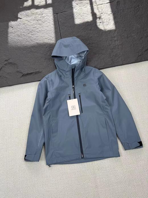 F031697防水透湿防风耐磨户外3L连帽冲锋衣男女硬壳夹克防水透气外套 商品图7