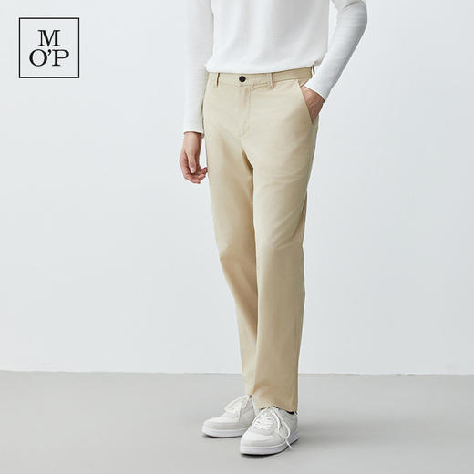 Marc O'Polo/MOP春夏新款休闲简约百搭男直筒长裤宽松商务休闲裤 商品图3